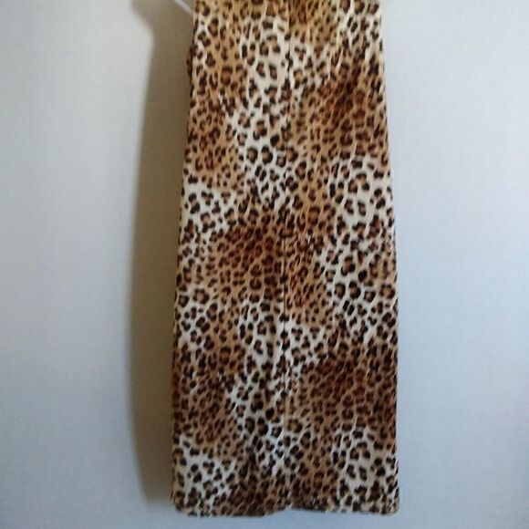 SLINKY BRAND SHEATH DRESS Animal LEOPARD     WOMEN'S SIZE Medium - Picture 2 of 5